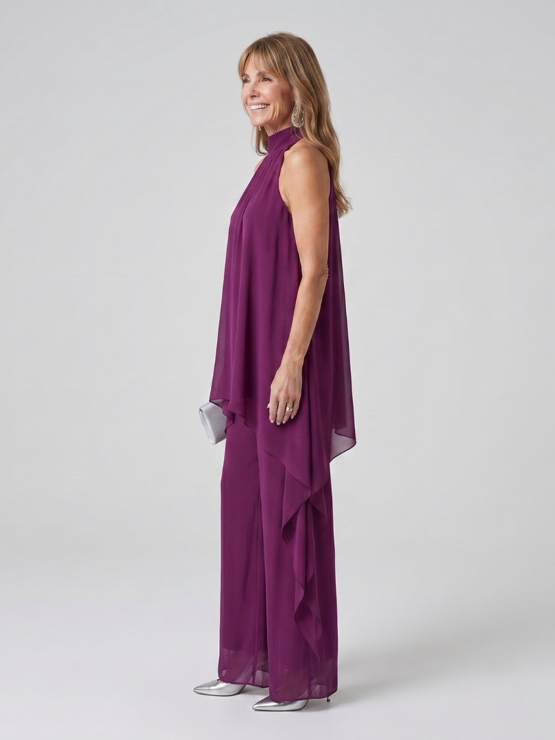 Bearim | Halter Neck Asymmetrisches Tunika-Set