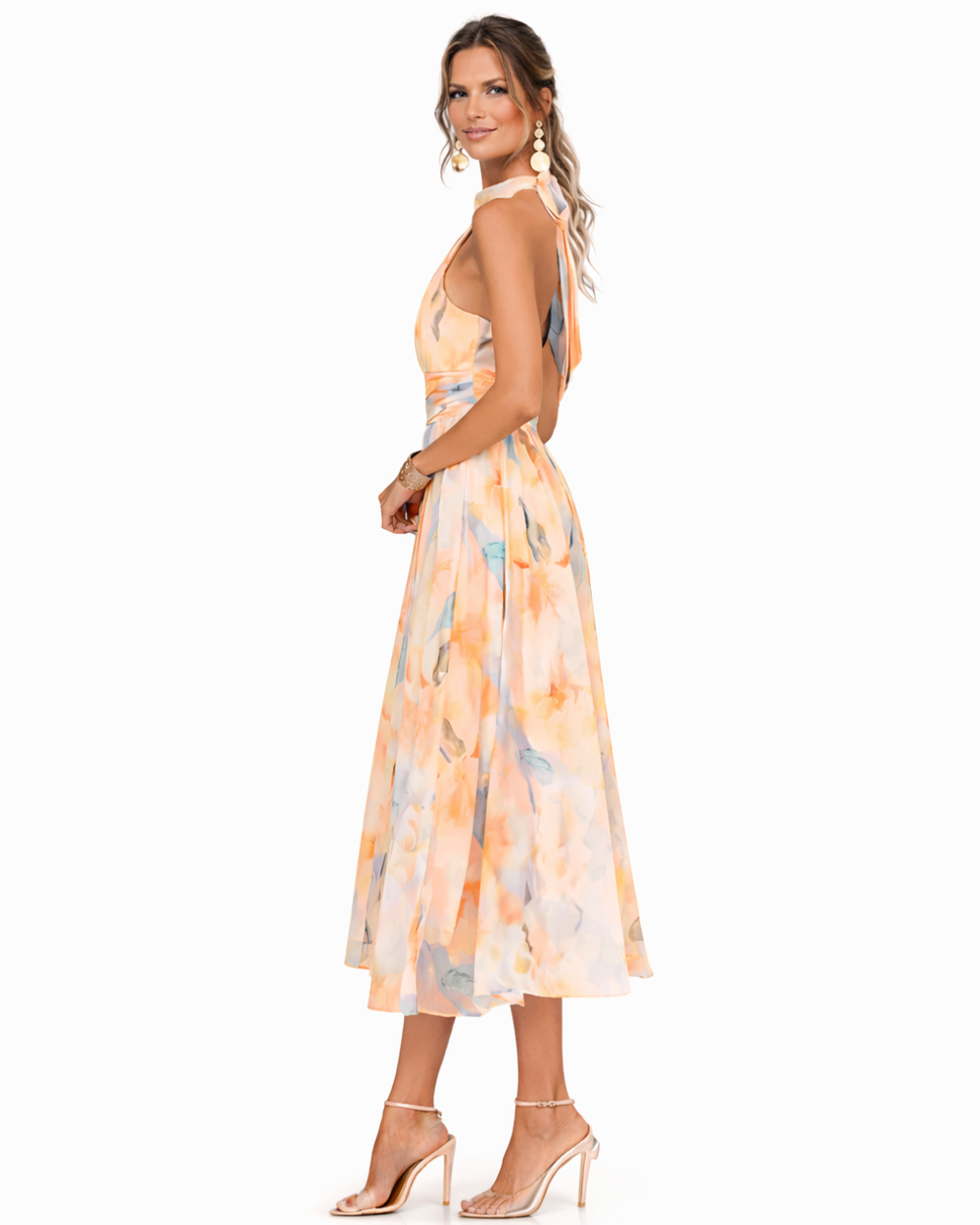 Ulani - Leichtes Maxikleid mit Neckholder