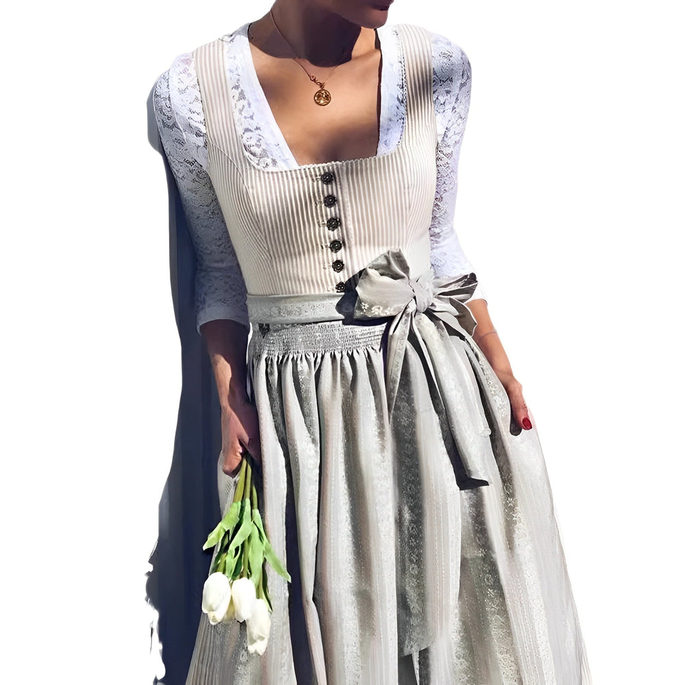 Eleanore - Stilvolles und trendiges Dirndl (Futter nicht enthalten)