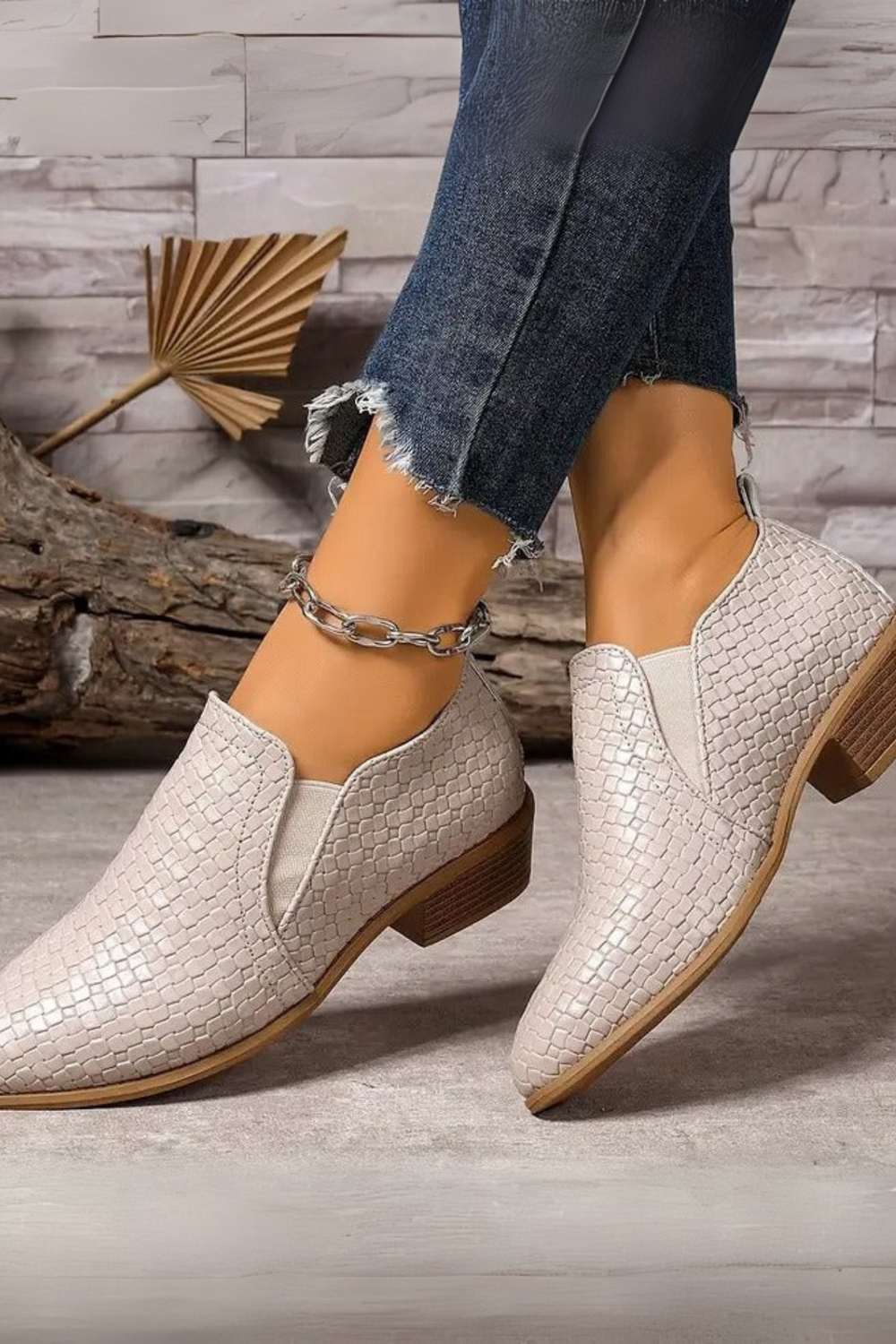Xandra Orthopädische Oxford-Schuhe aus Leder | Weiß