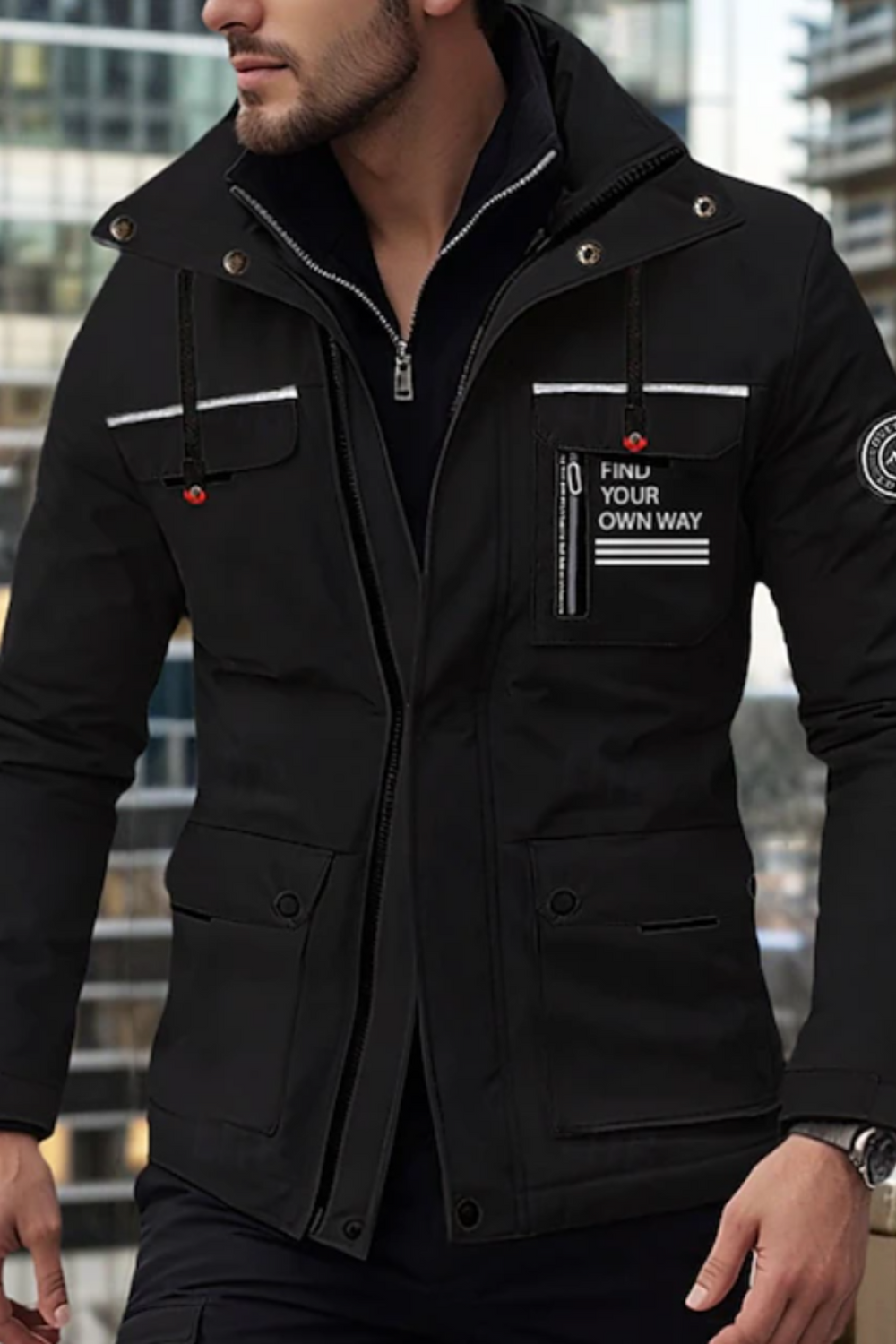 Gregory Wasserfeste Outdoorjacke | Schwarz