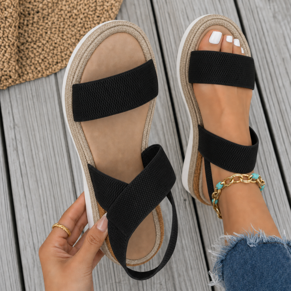 Lara | Modische Küsten Sandalen Damen Elegant