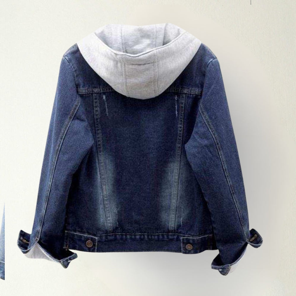 Callina – Langärmeliger Kapuzenpullover Mit Taschen
