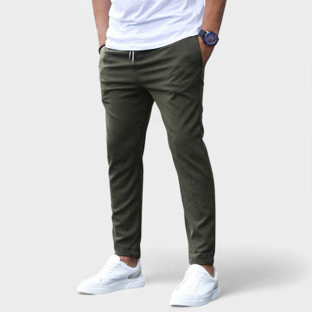 Leon | Elegante Slim Fit Stretch-Hosen