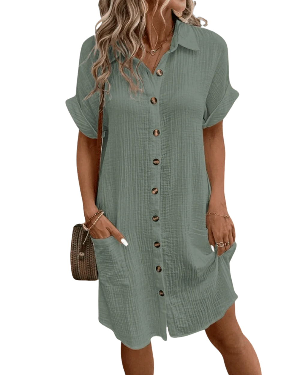 Romy | Bequemes Kleid mit stilvoller Silhouette