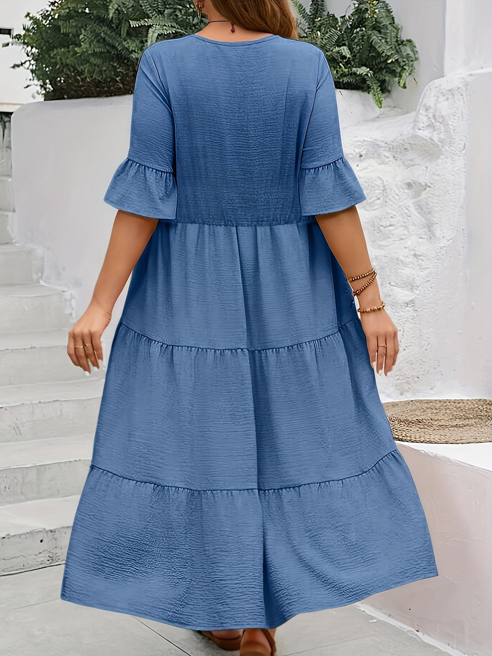 Avelisse - Anmutiges Fließendes Kleid