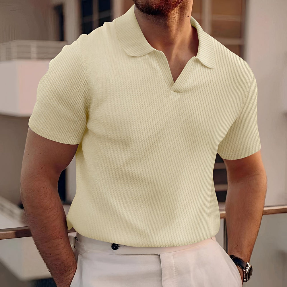 Holden - Kurzarm-Poloshirt mit schlichtem Design