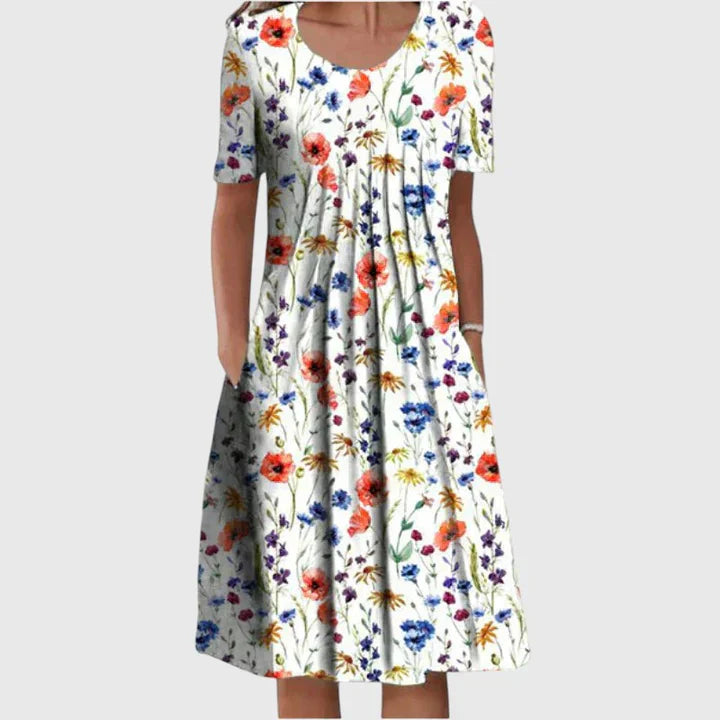 Relina - Figurformendes Rüschenkleid