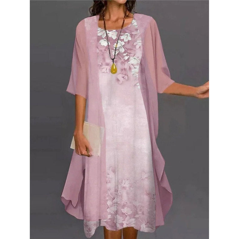 Venolia – Zweiteiliges Kleid Mit Blumenmuster