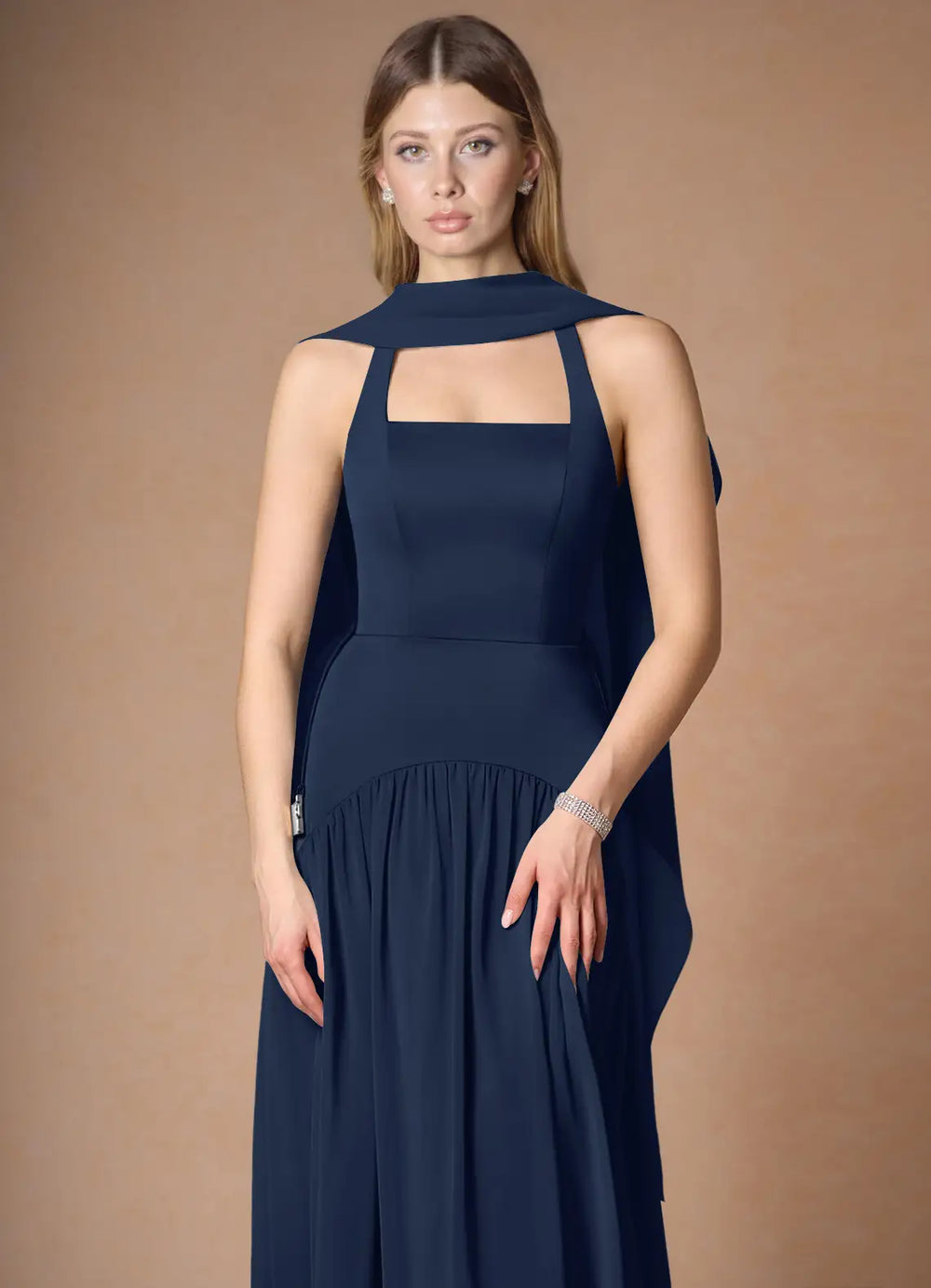 Multiway-Chiffon-Umhang für Damen