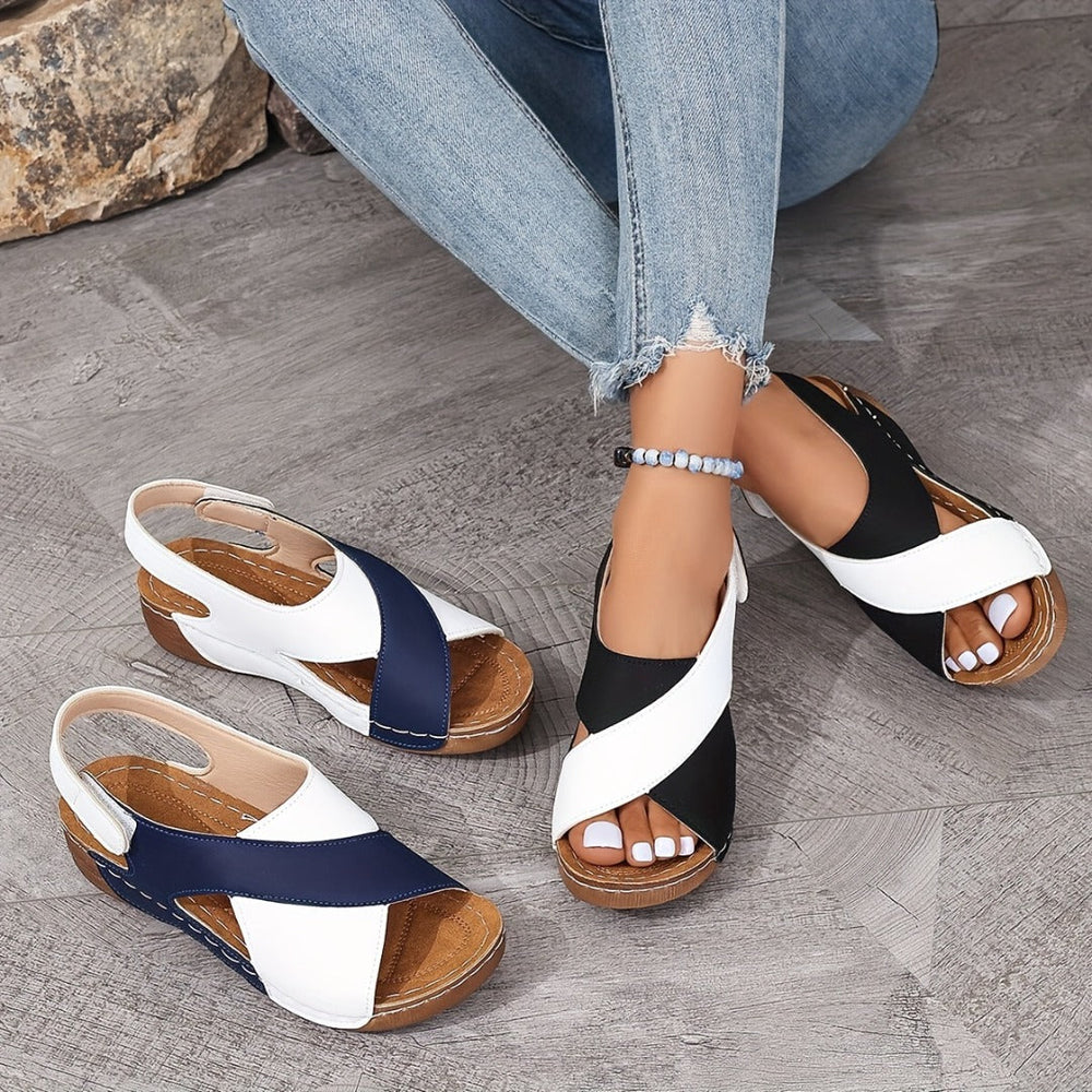 Gela - Offene Komfort-Sandalen