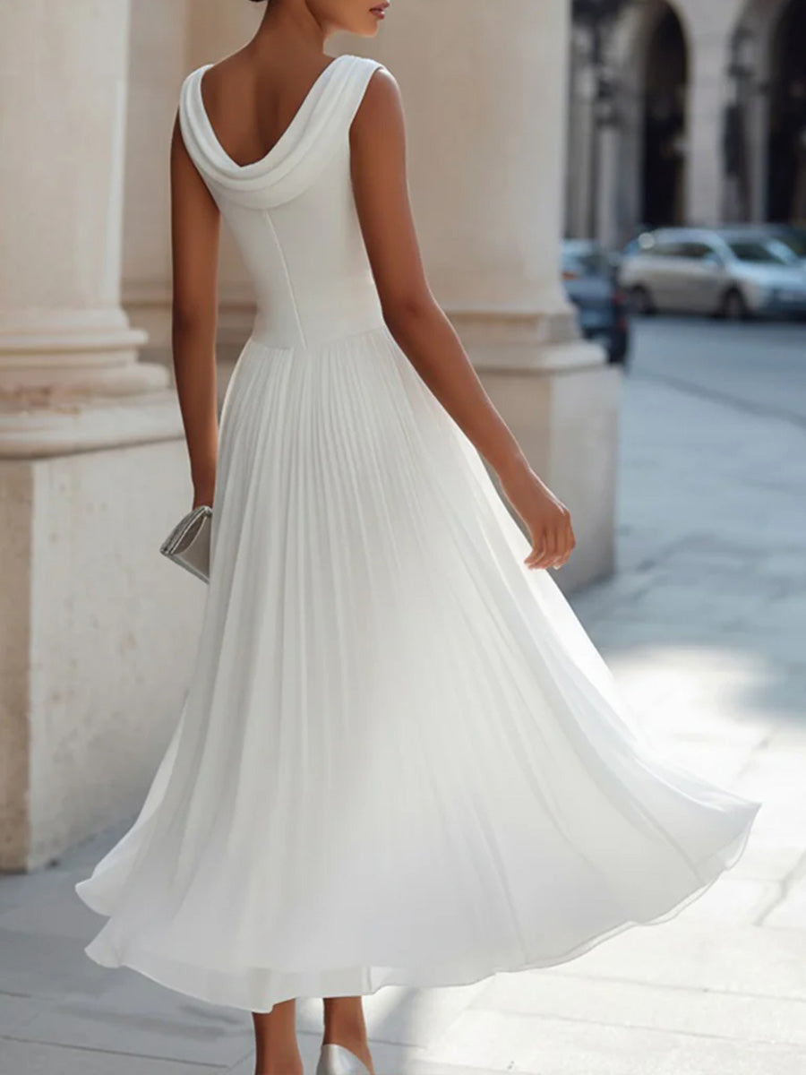 Vireen - plissiertes Midikleid