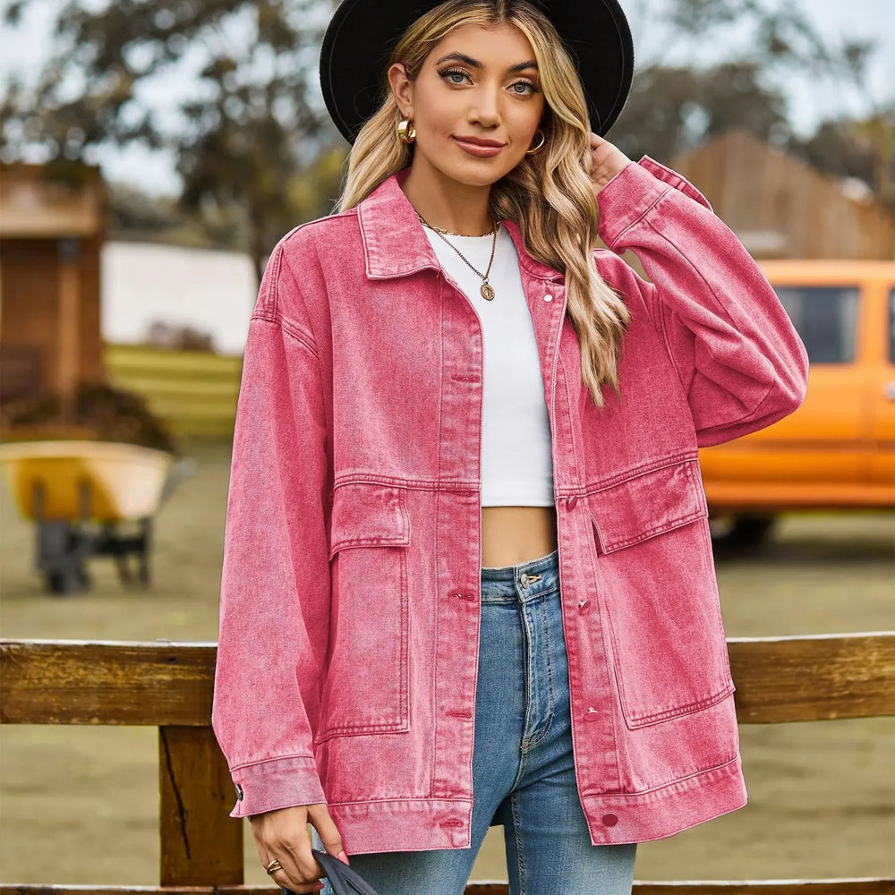 Drune | Klassisches Vintage Denim Jacke für Damen