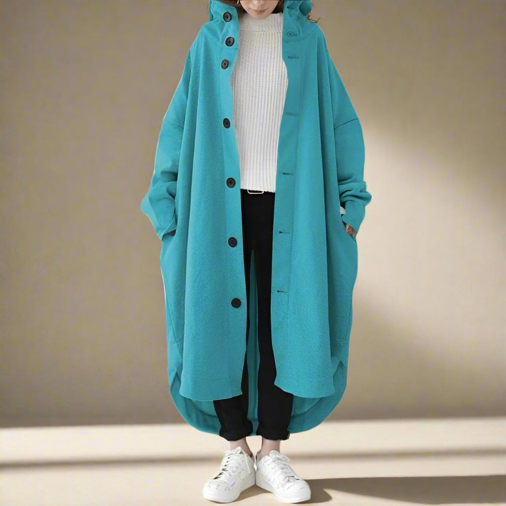 Cailyn - Bequemer langer Trenchcoat