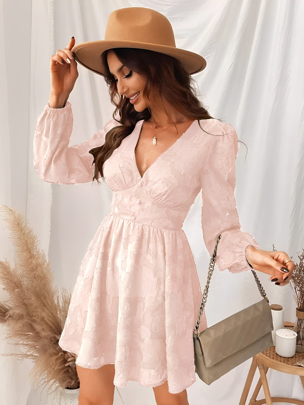 Thea - Stilvolles Mini-Kleid in A-Linie für Damen