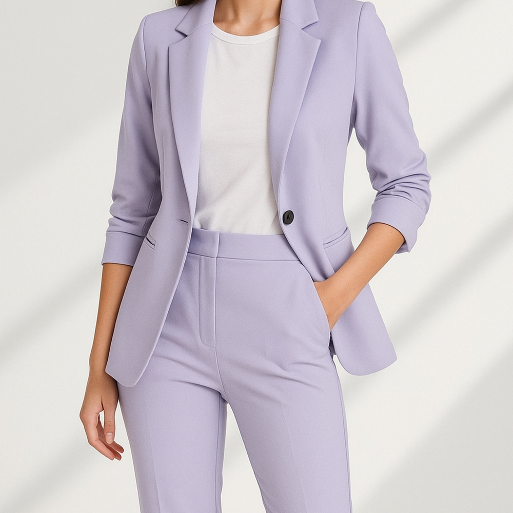 Sola Zweiteiliger Blazer-Set | Lila
