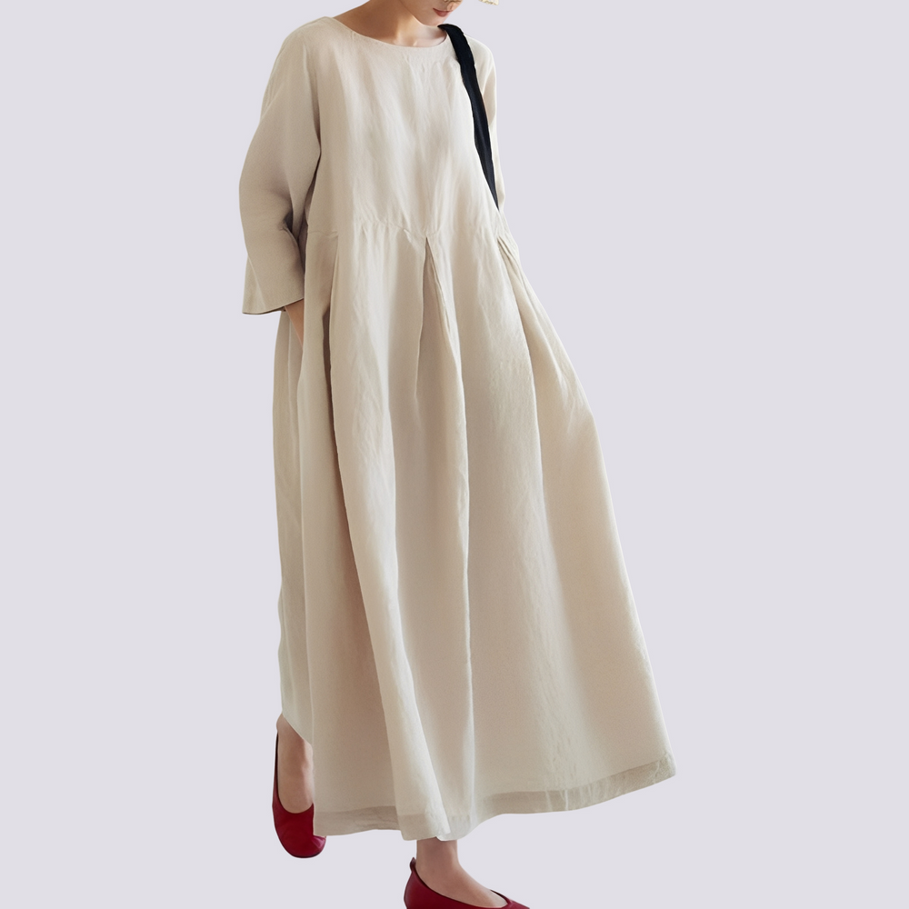 Veronica - Lockeres Kleid mit Taschen für Damen