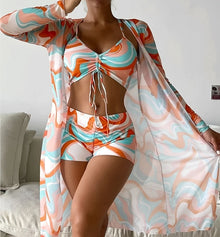 Orange / Blau
