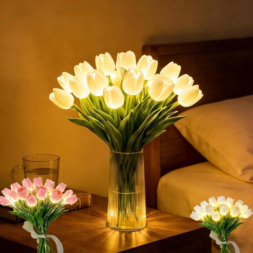 Petaluxe - Elegante LED Blumenvase Mit Beleuchtung Für Eine Gemütliche Wohnatmosphäre