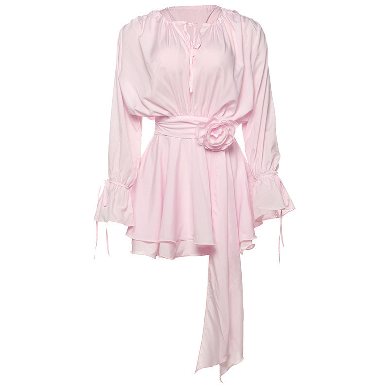 Svetlana | Damen Minikleid Modern Frisch Selbstbewusst