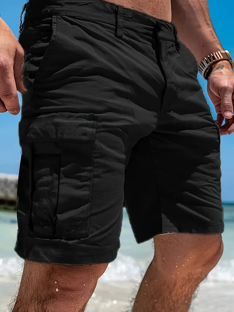 Noel Cargo-Shorts für Herren | Schwarz