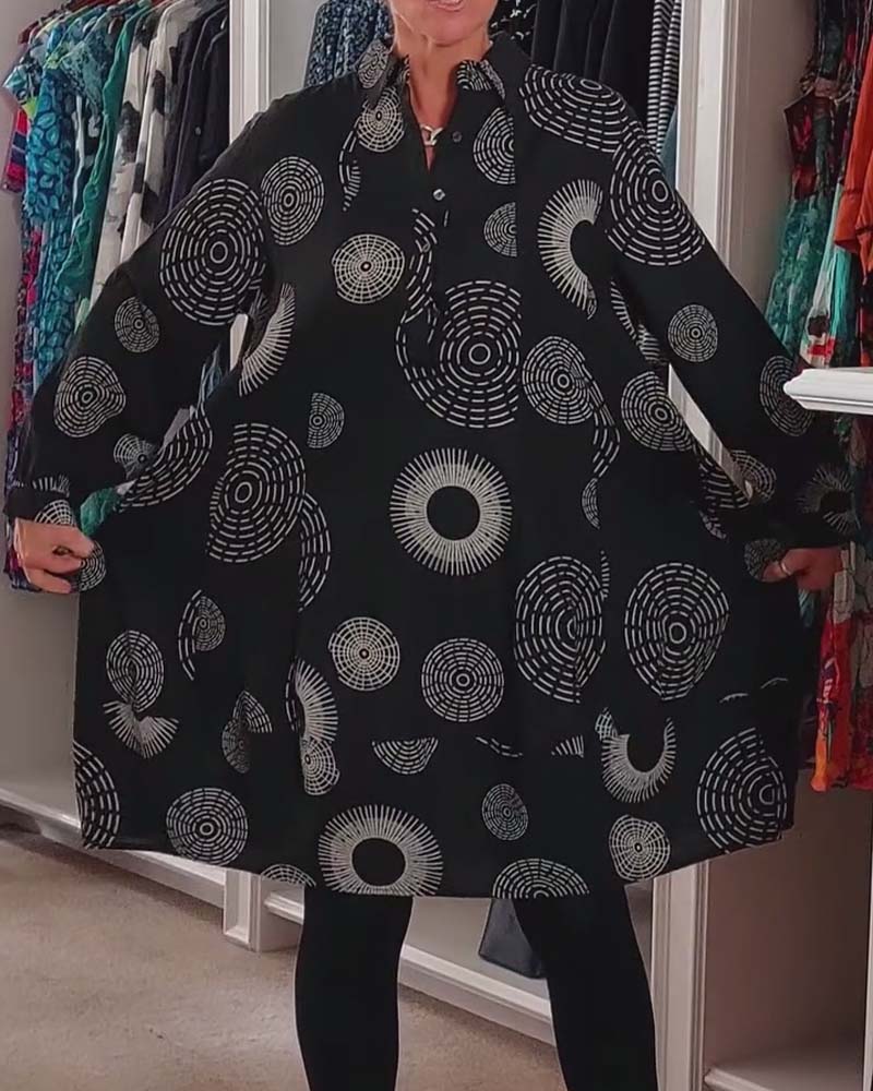 Alvaya | Geo-Chic Wickelkleid