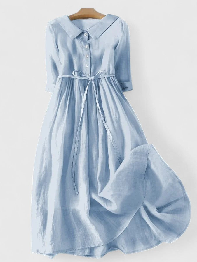 Tharyssa | Elegantes Kleid für den frühen Frühling