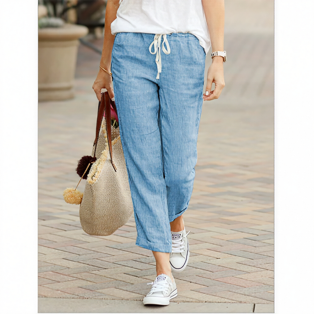 Avery - Freizeithose mit Kordelzug
