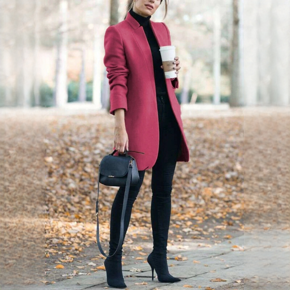 Savannah - Stilvoller langer Blazer