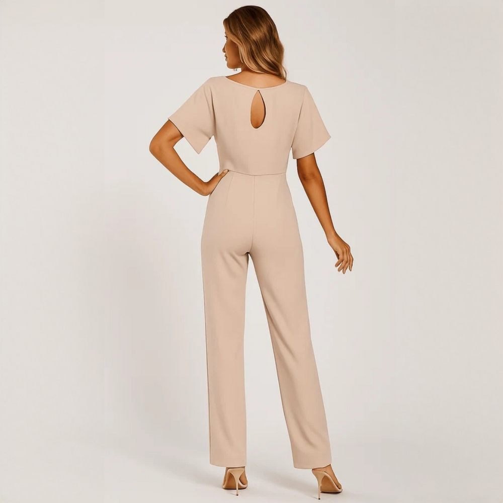 Nora - Stilvoller Jumpsuit mit Gürtel
