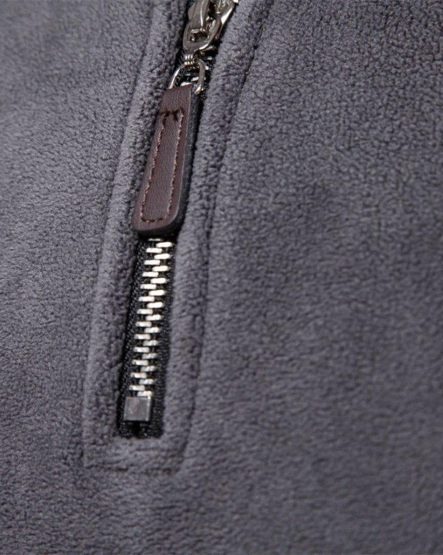 Alpine | Herren Sweatshirt Halber Reißverschluss – Half-Zip Sweatshirt Herren