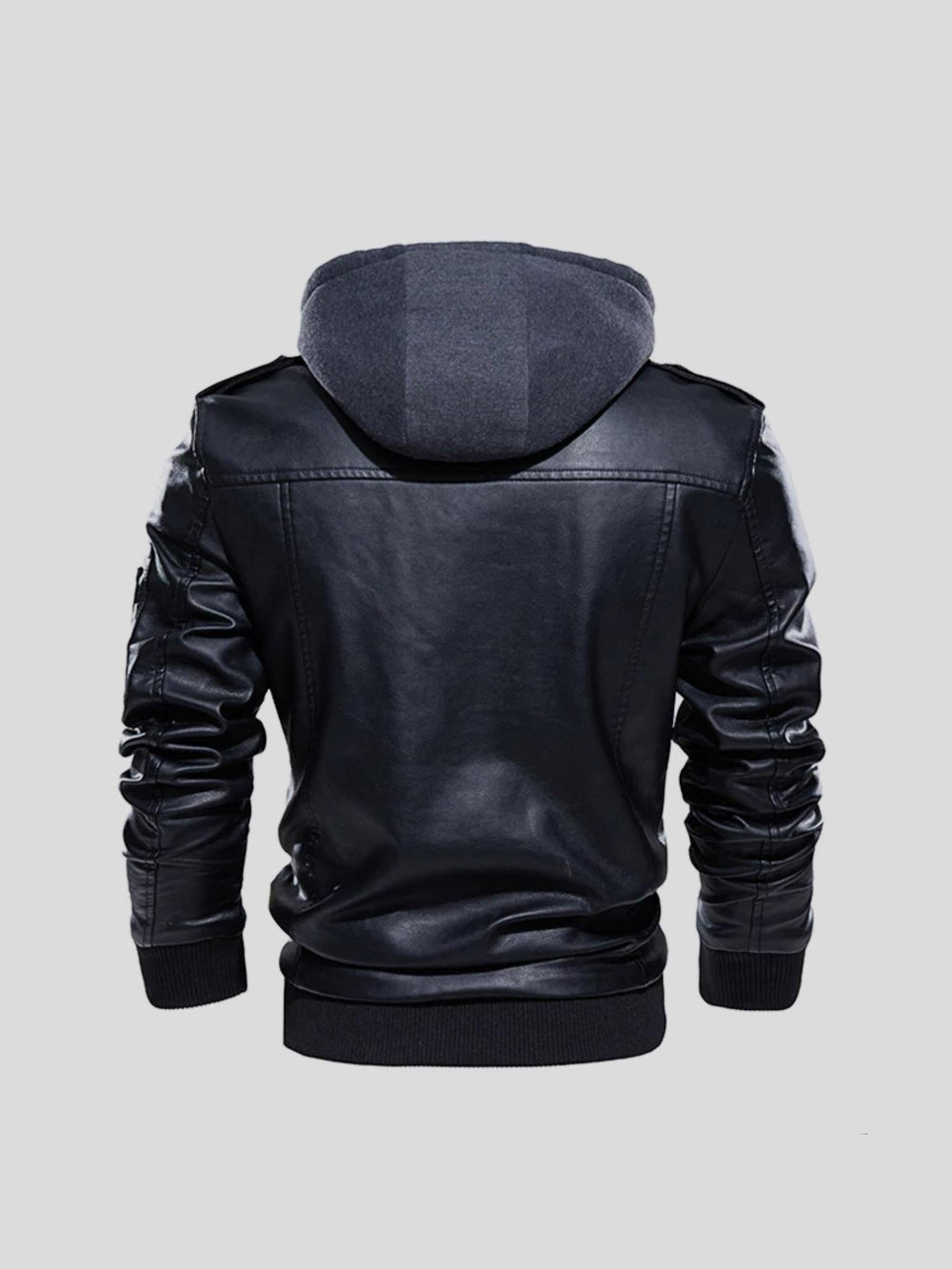 Edem – Lederjacke Mit Reißverschlusstaschen