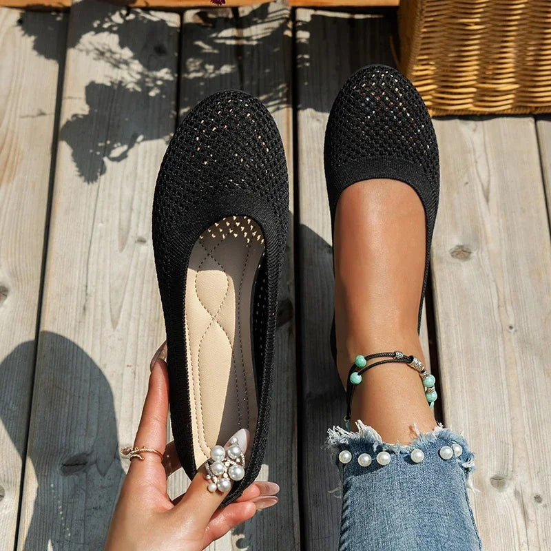Ballerina Sandalen Damen | Atmungsaktiv & Bequem
