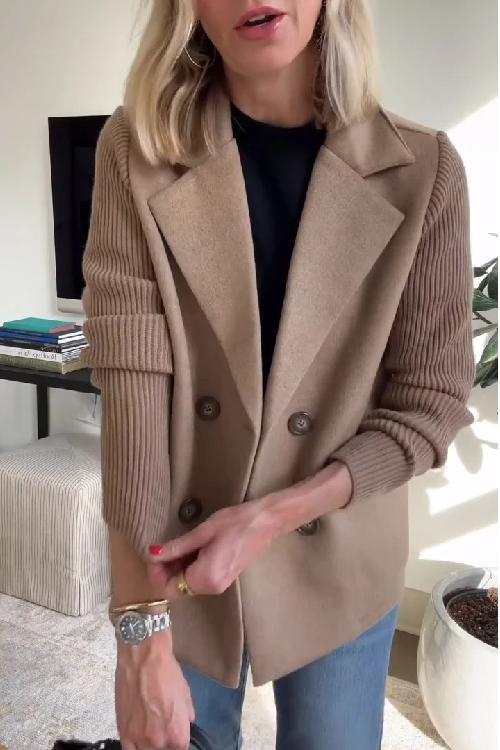 Blazer Damen | Doppelreiher-Design & Komfortärmel