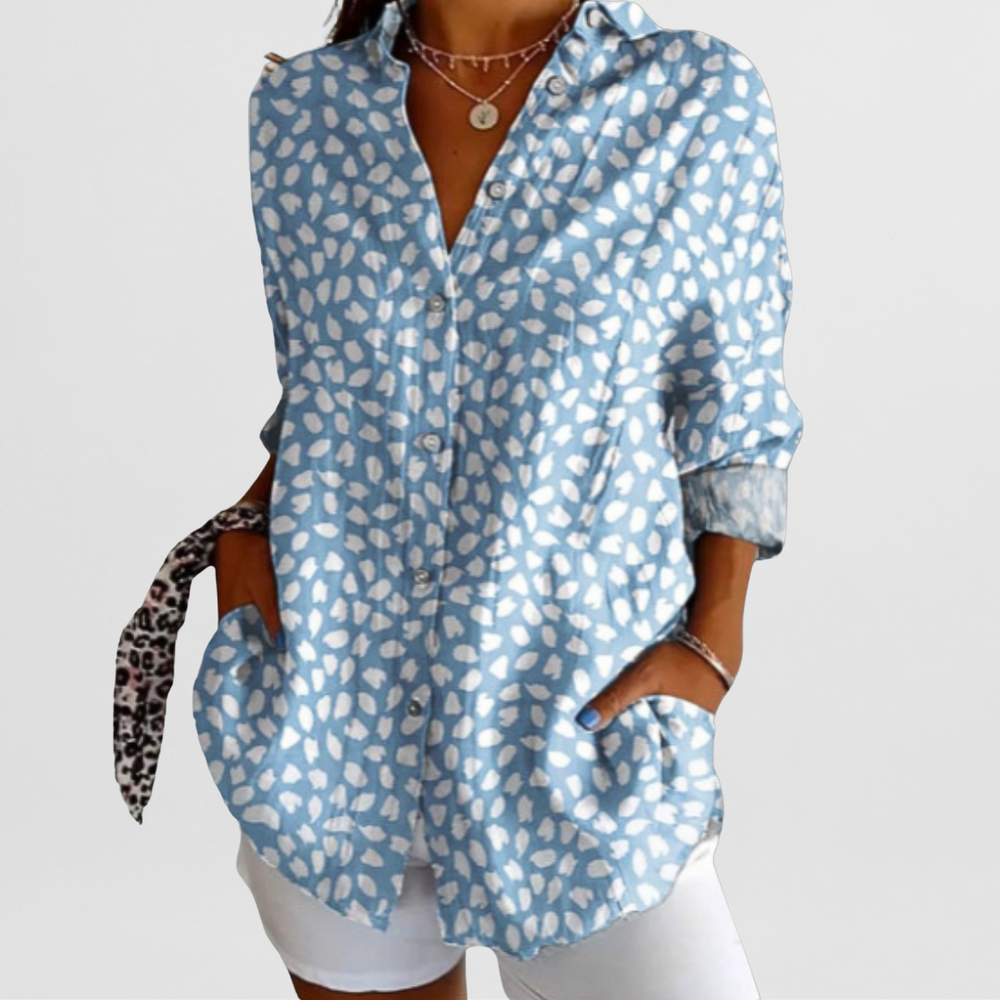 Bluse Damen | Gemustert & Lässig
