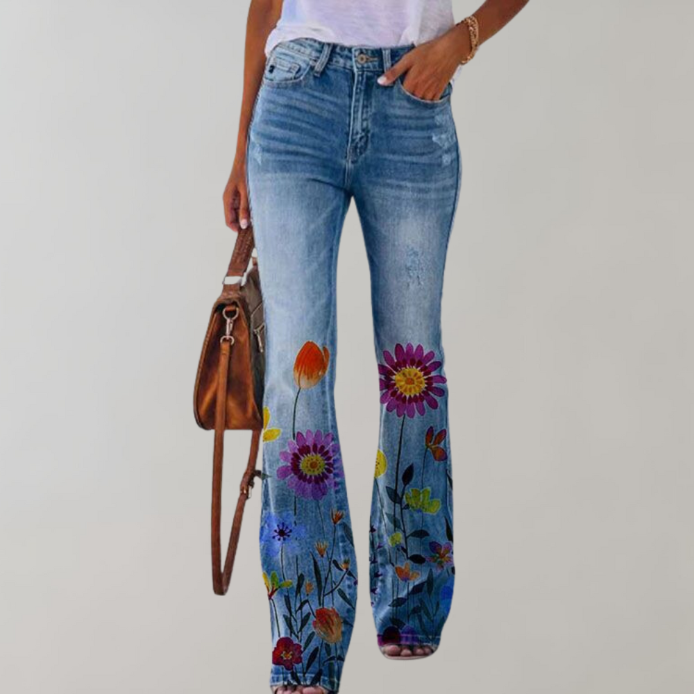 Blaire | Jeans mit hoher Taille und Schlag