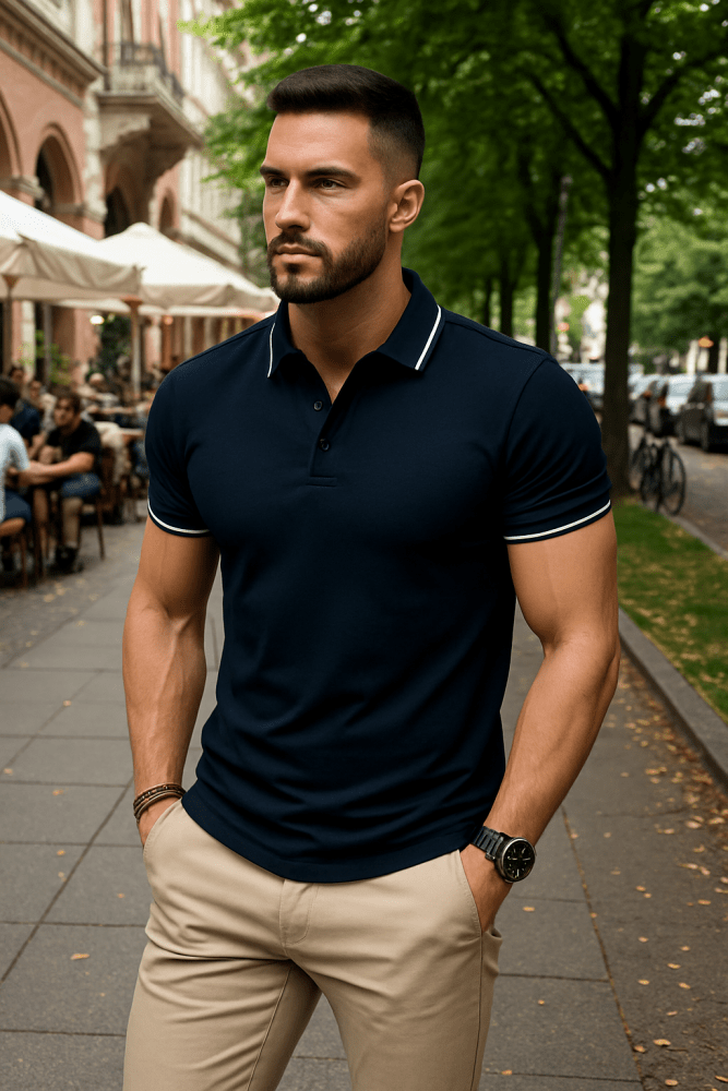 Kian - Modernes Poloshirt