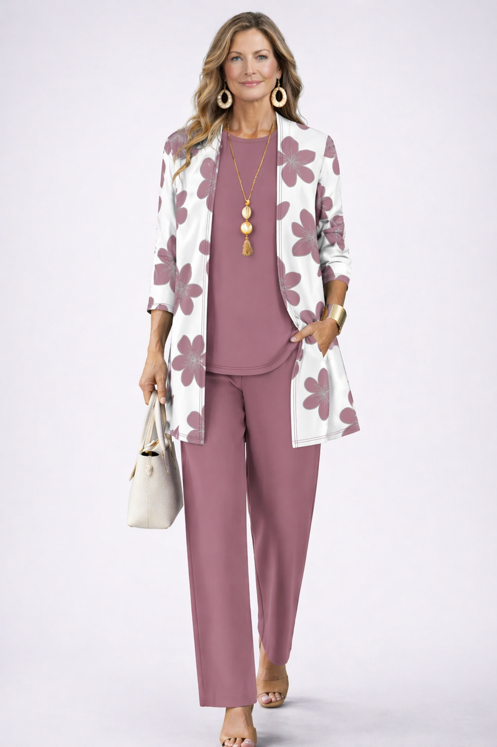 Christine | Elegantes 3-teiliges Casual-Set