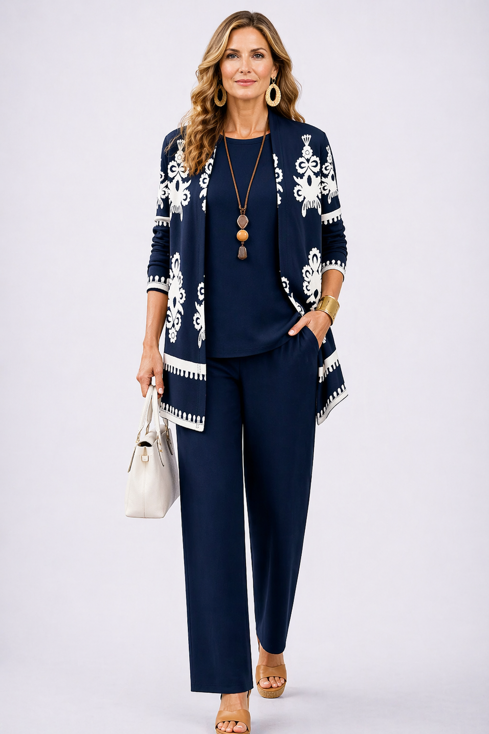 Carol | Elegantes 3-teiliges Casual-Set