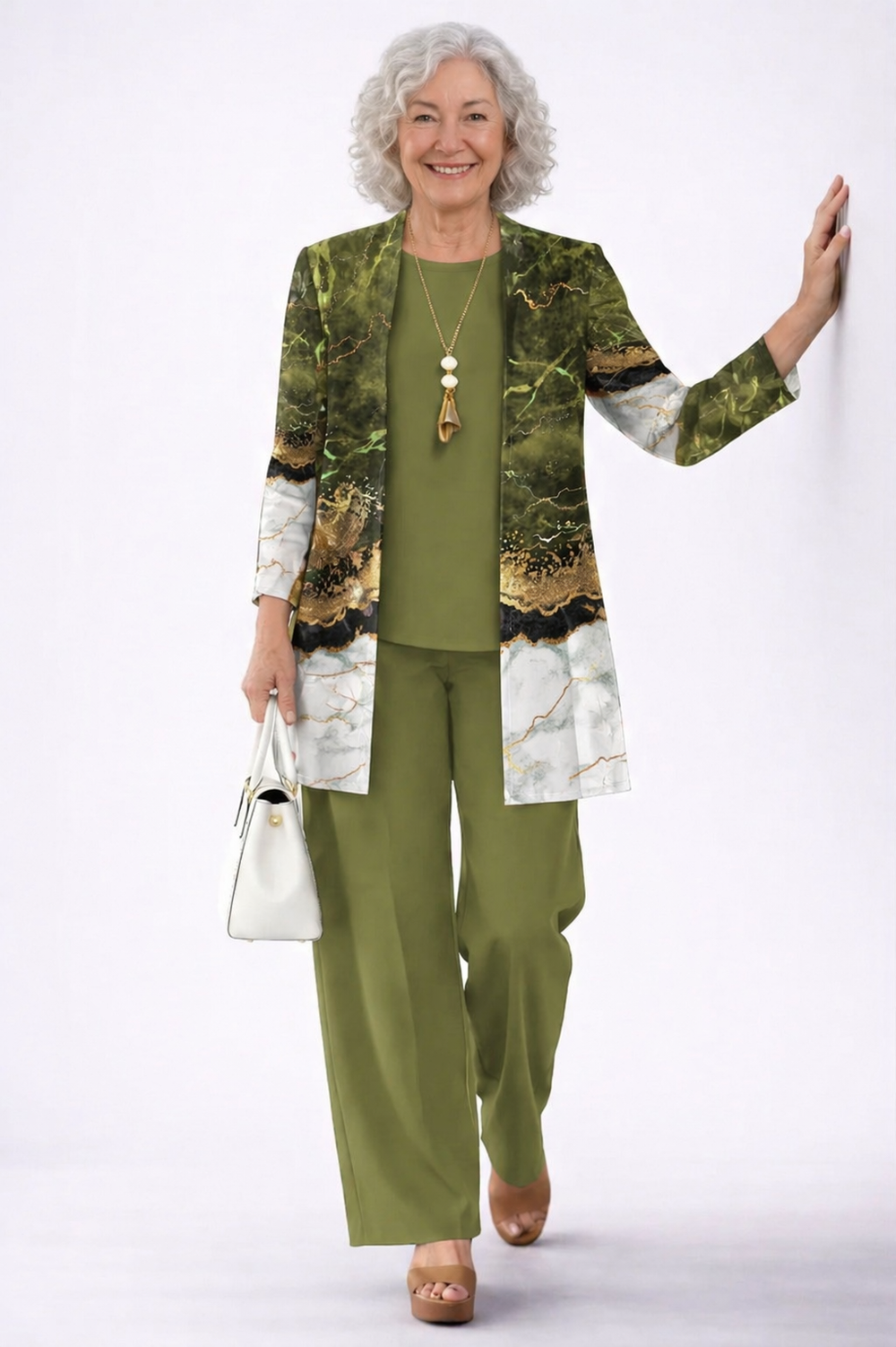 Deborah | Elegantes 3-teiliges Casual-Set