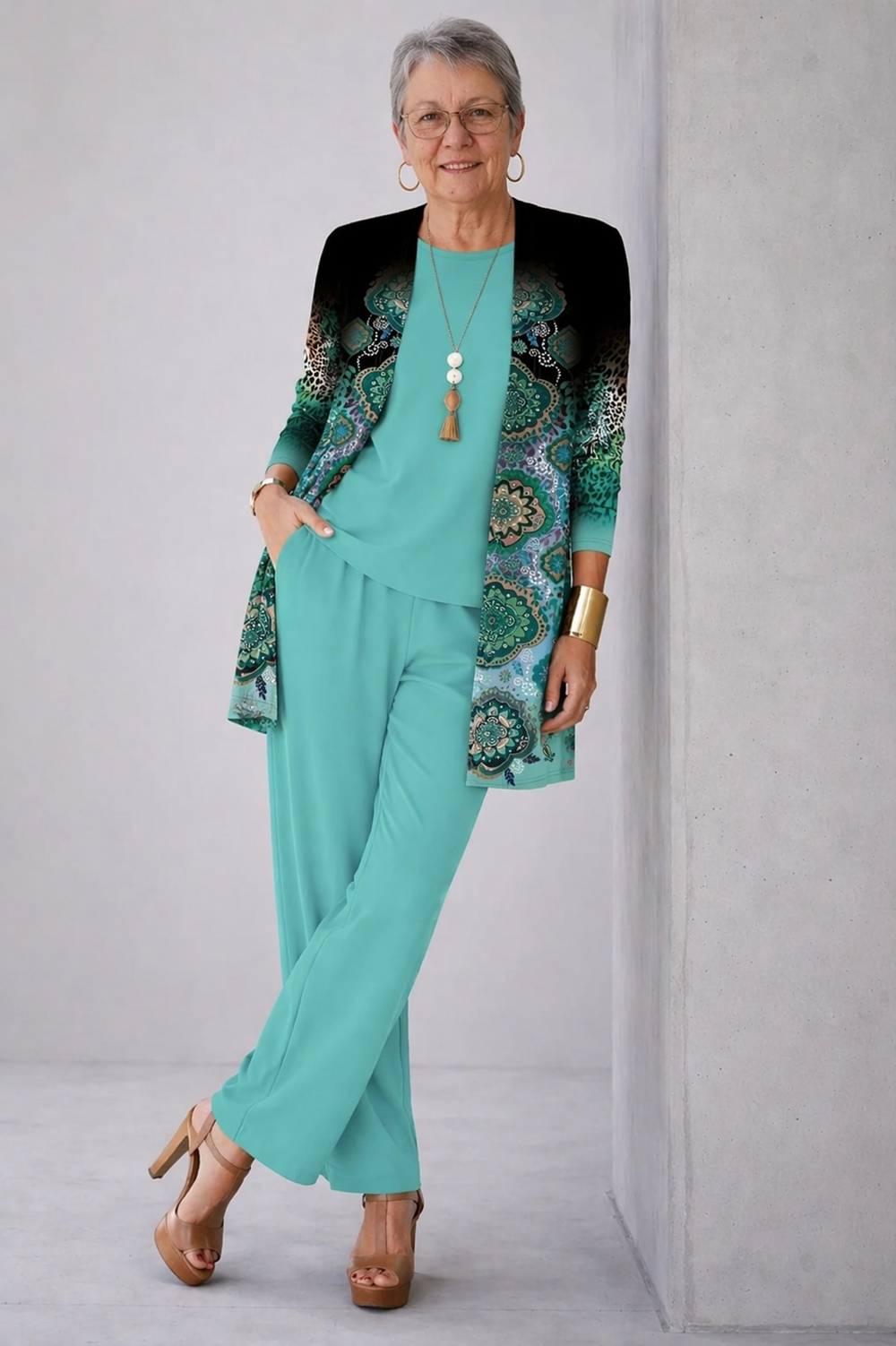 Gillian | Elegantes 3-teiliges Casual-Set