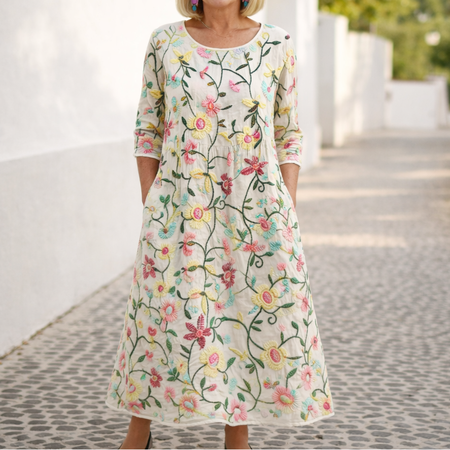 Daniela | Feminines Maxikleid für Damen