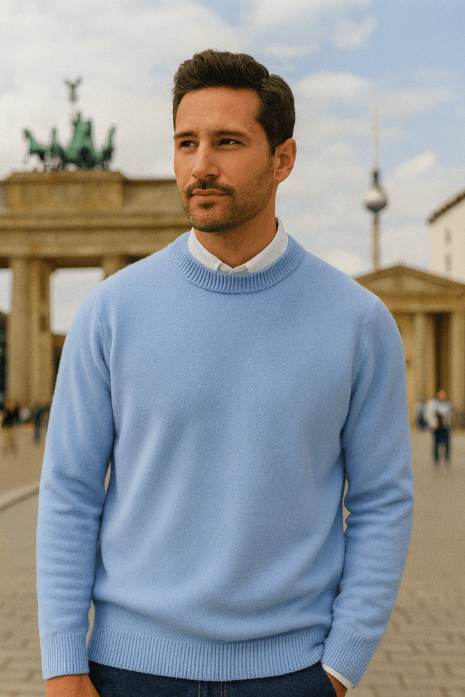 Thomas – Mühelos stilvoller Pullover mit geometrischem Muster