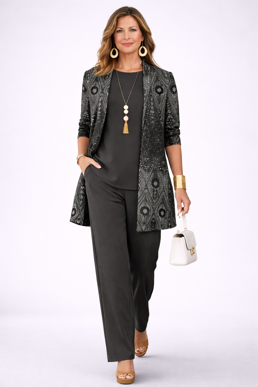 Hedley | Elegantes 3-teiliges Casual-Set