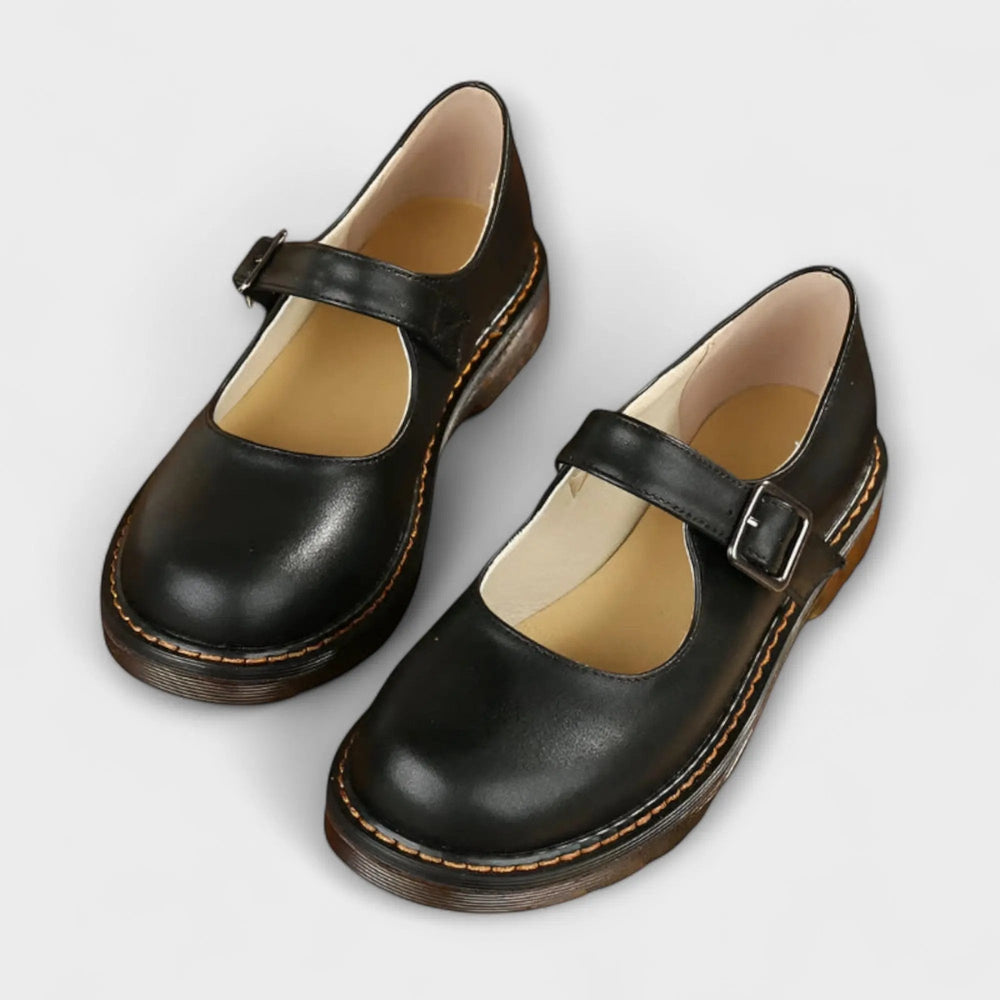 Damen Mary Jane Slipper | Schnallenverschluss