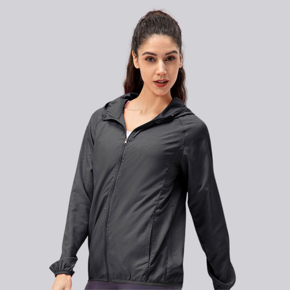 Damen wasserdichte Windjacke