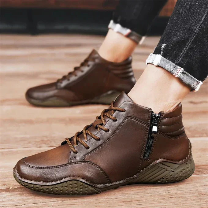 Elias | Wadenhohe Lederstiefel für Herren