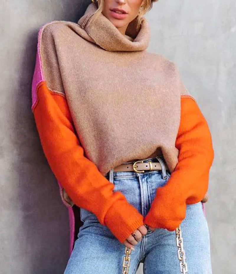 Isidore | Atemberaubender Farbblock-Pullover