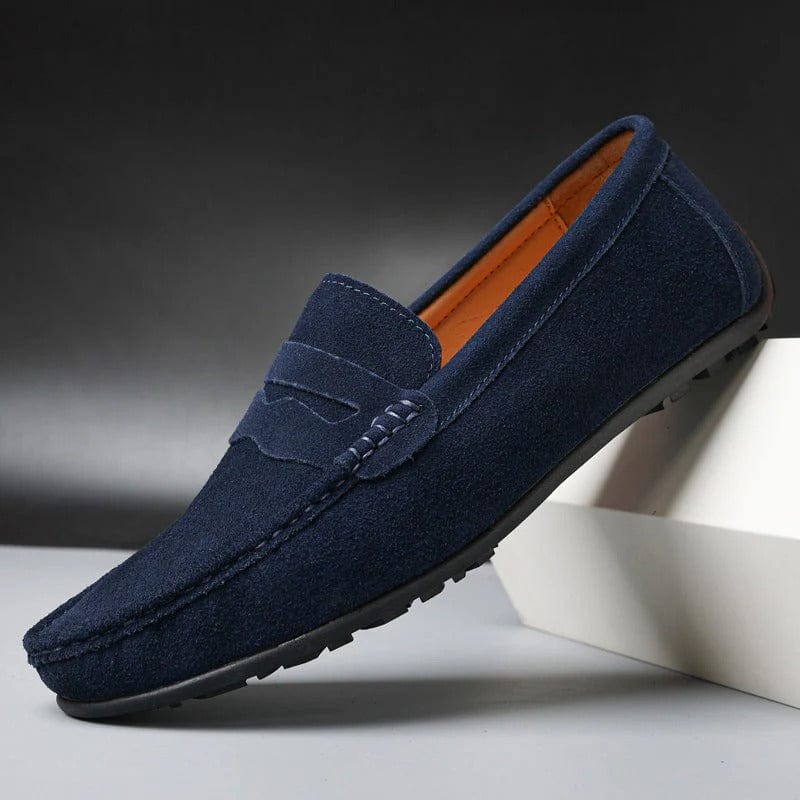 Loafers Herren | Klassischer Penny Loafer im Wildleder-Look