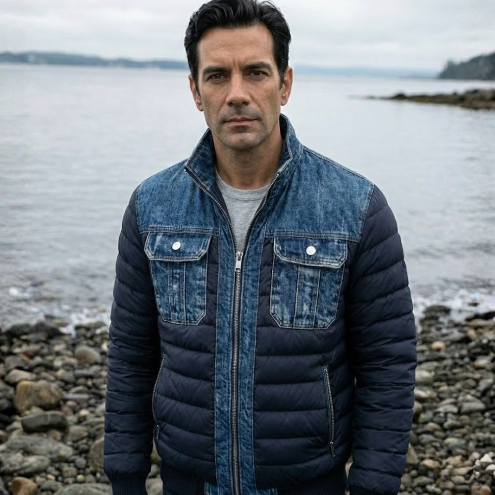 Paul | This Herren-Denim-Jacke doppelt modern elegant